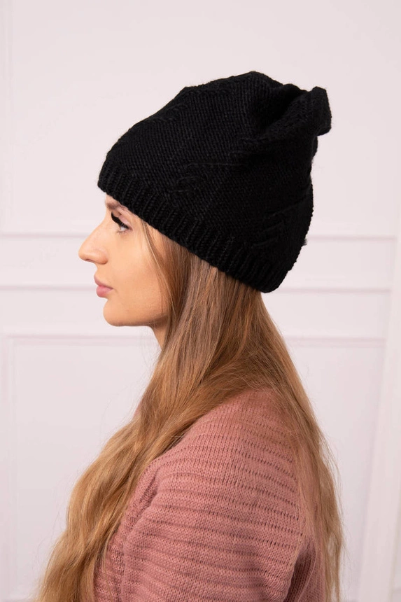 Women's cap Lorena K377 black