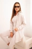3-piece set of sweatshirt, top and leggings beige melange