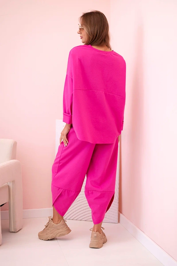 Set of new punto sweatshirt pants pink
