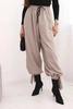Women’s pants with wide legs and ties at the bottom fango