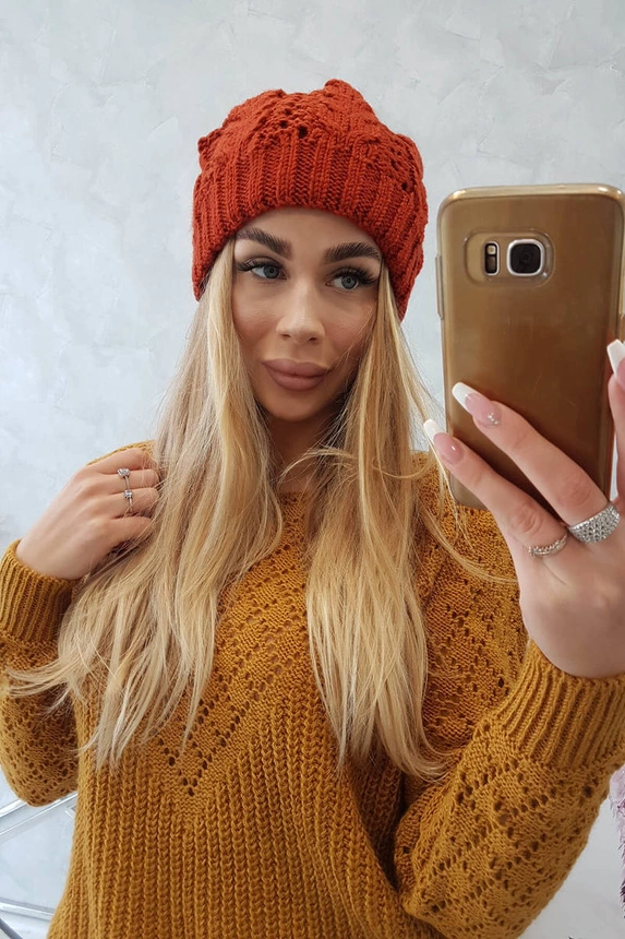 Motýlí uzávěr K234 červený