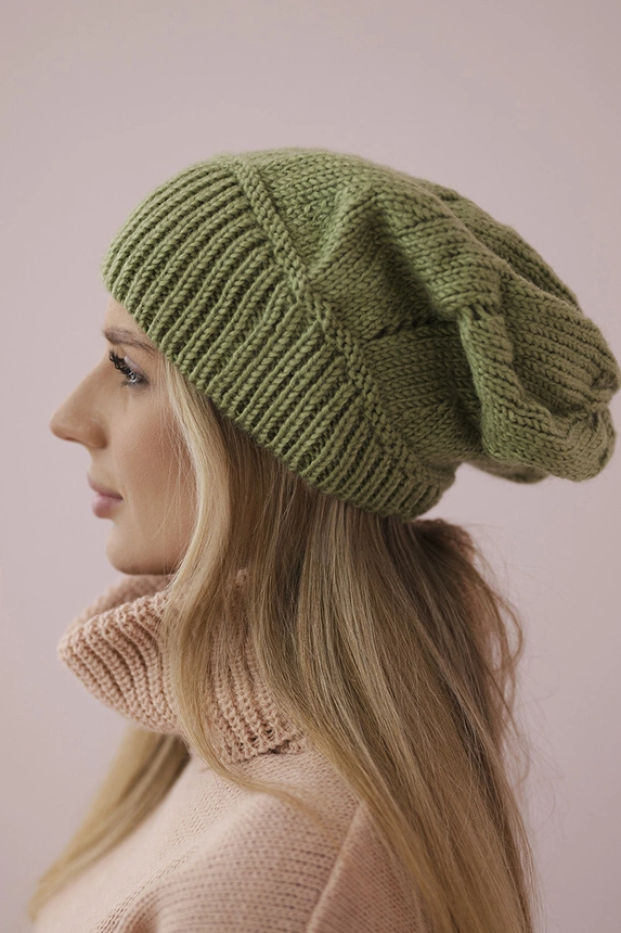 Dámska čiapka Ingrid K371 khaki