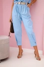 Vest + pants set blue