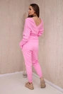 Sweater set two-piece light pink
