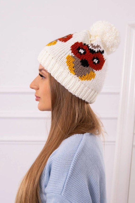 Dámský klobouk Owl K340 ecru