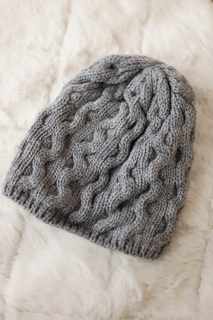 Teresa Fleece-Mütze K285 dunkelgrau