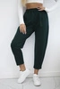 Punto Milano Winter trousers with pockets dark green