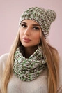 Women's set Flawia K269 green + brown