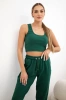 Grünes Top+Hose-Set