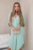 V-neck dress mint