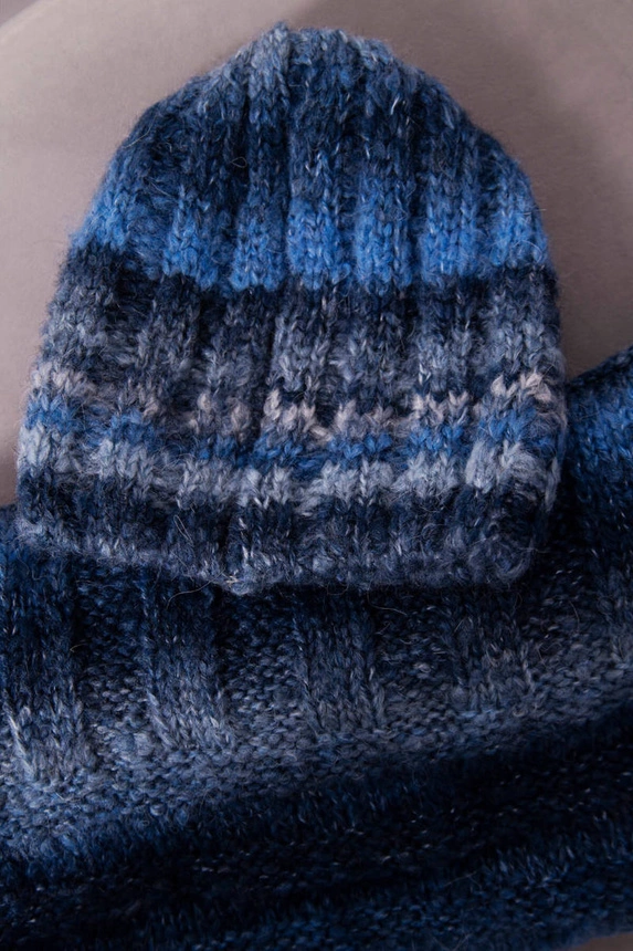 Moteriškas rinkinys Zuzanna K257 cornflower+black