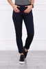 Colorful jeans navy blue