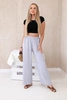Wide-leg trousers grey
