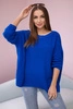 Sweater Oversize mauve blue