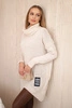 Turtleneck sweater beige