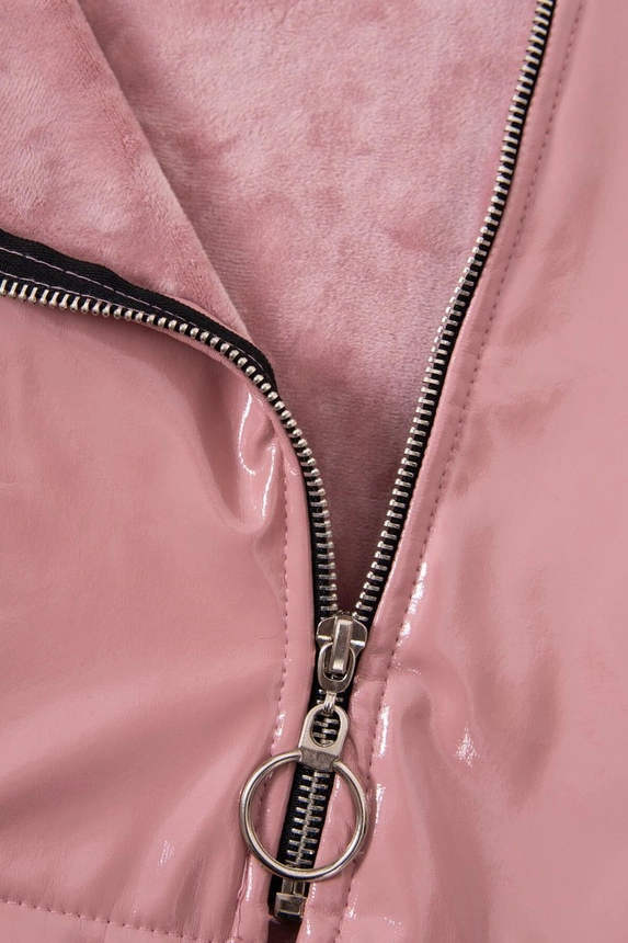 Dvisluoksnis sijonas su išraiškinga tamsiai rožine spalva