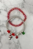 Christmas Bracelet SL433-77 Snowman Broom