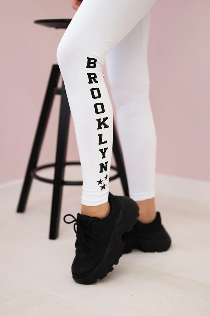 Hose Leggings Brooklyn weiß