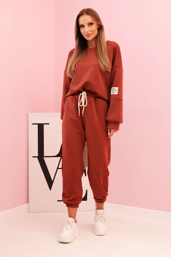 Set Hoodie + Hose Butter Orange