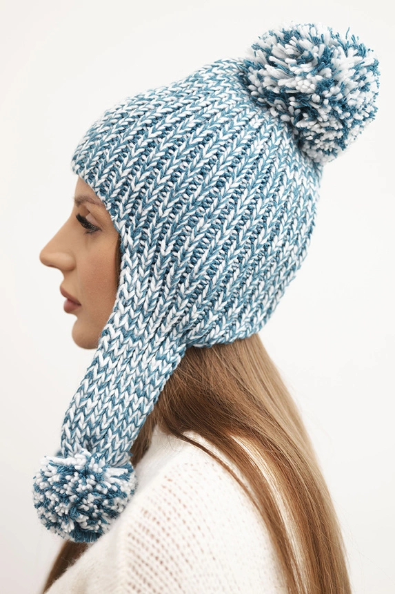 Women's earmuff hat Emma K343 turquoise