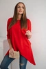 Blouse oversize red