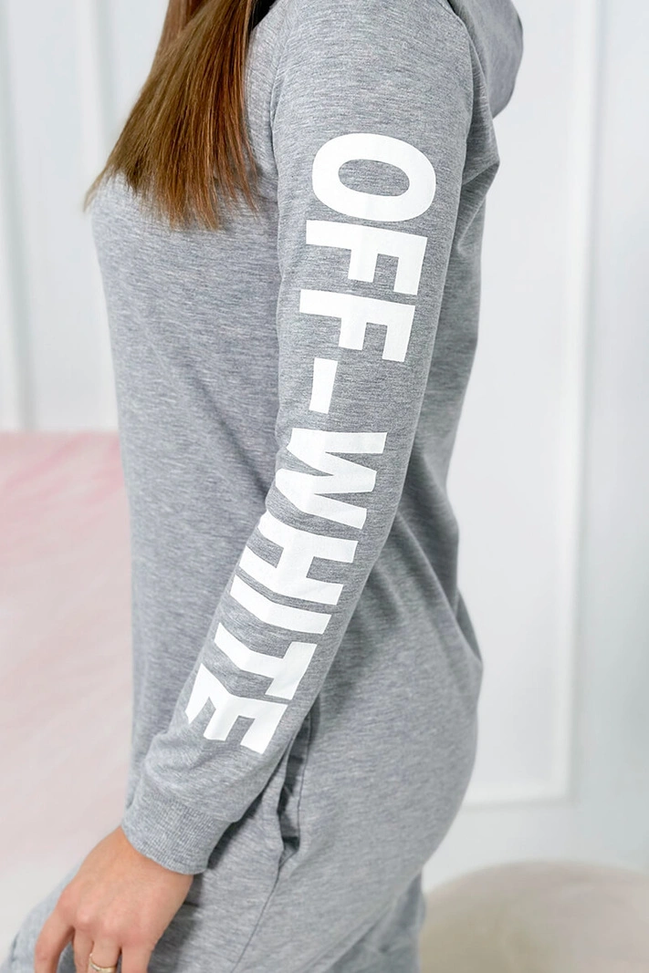 Suknelė Off White Grey mealn¿
