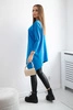 Blouse oversize mauve-blue