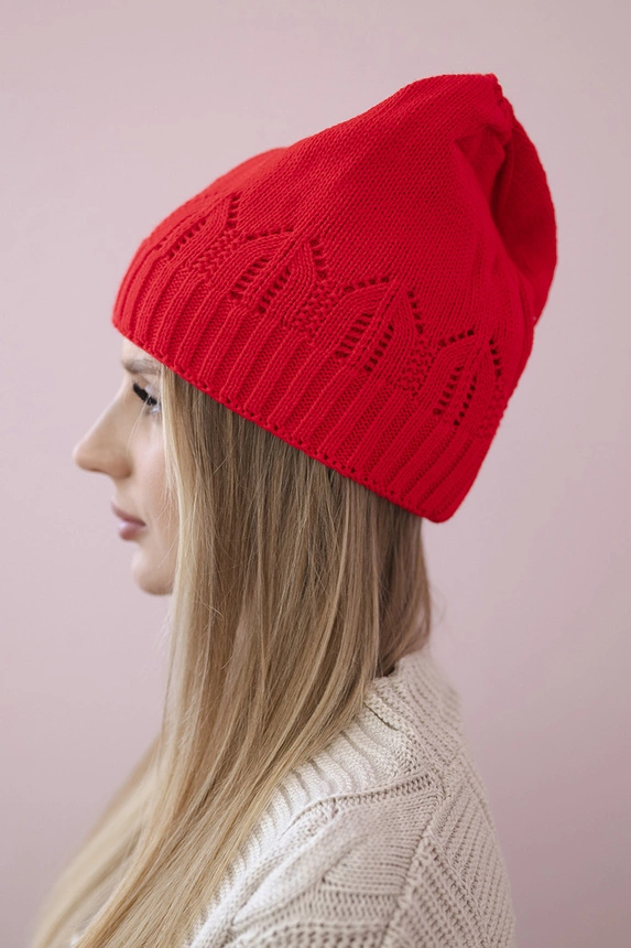 Moteriška kepurė Irmina K333 red