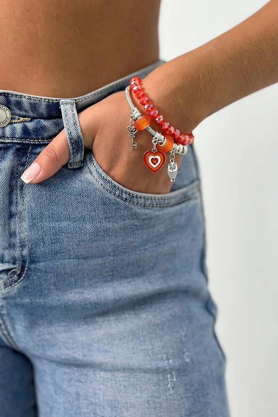 Bracelet SL519-87 orange