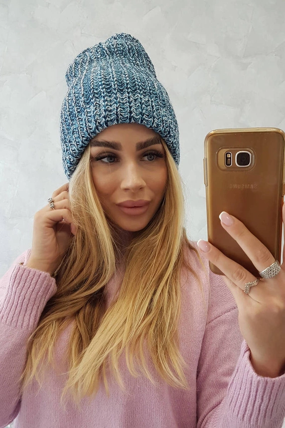 Dámska šiltovka Delia K260 modrá