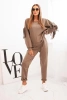 Ladies' butter set with fringe on the sleeves fango