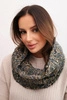 Women's soft wool winter scarf KN25 jeans+khaki