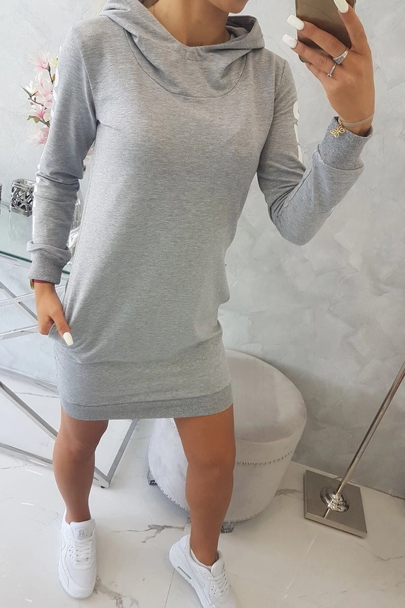 Suknelė Off White Grey mealn¿