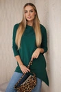 Fahrraddruck Sweatshirt grün