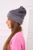 Damenmütze Elora K336 dunkelgrau