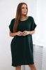 Dress with pockets dark green