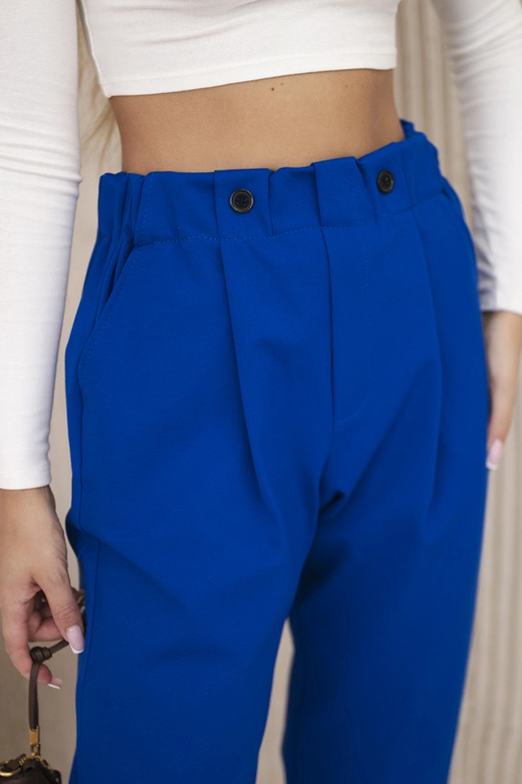 Trousers Punto Milano Winter cornflower blue