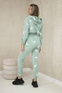 Set with printed pistols dark mint