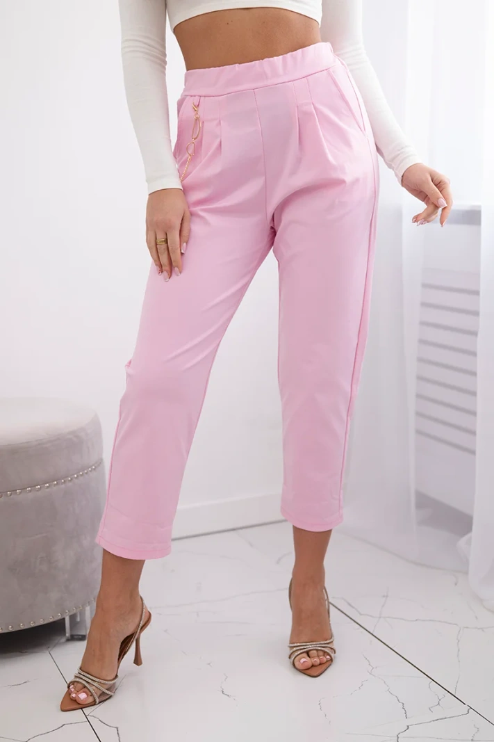 New Punto-Hose mit Kette Hellrosa