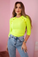 Neoninė geltona