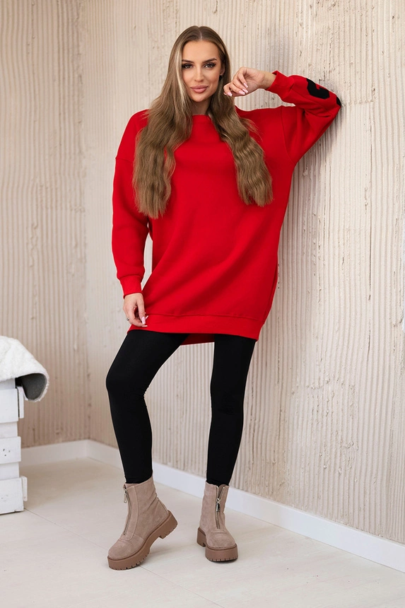 Isoliertes Sweatshirt mit kalifornischem Schriftzug red