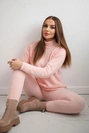 Pullover-Set Alpaka zweiteilig puderrosa