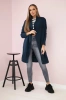 Sweater with batwing sleeve jeans 