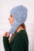 Women's long eared cap Jana K314 blue