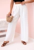 Wide-leg trousers light beige