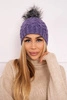 Daria vilnonė kepurė K217 purple