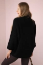Pullover mit V-Ausschnitt  schwarz
