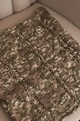 Damen Schal weich winterlich KN25 khaki+fango
