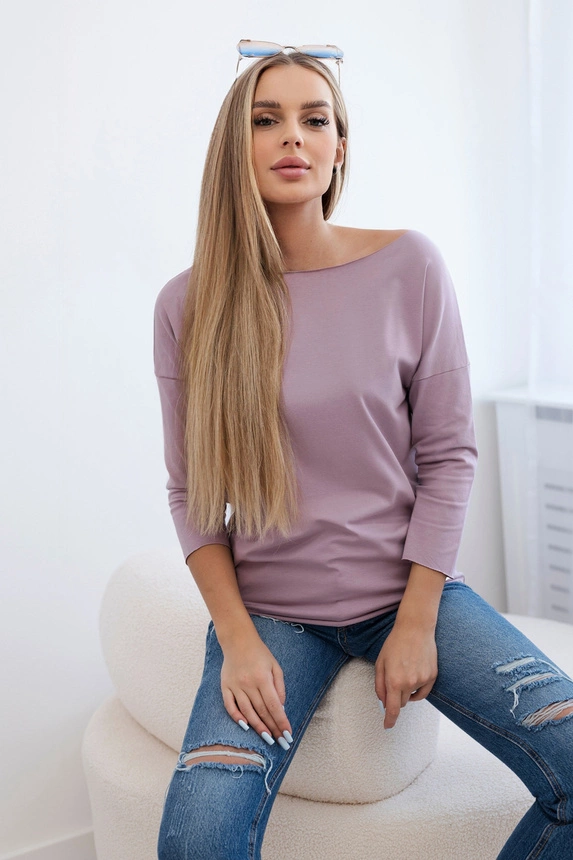 Blouse Casual dark pink