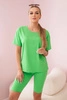 Set of top+leggings light green